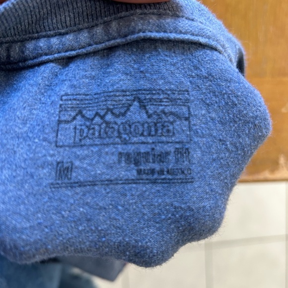 Patagônia T-Shirt color Blue/ Size M - Picture 4 of 5